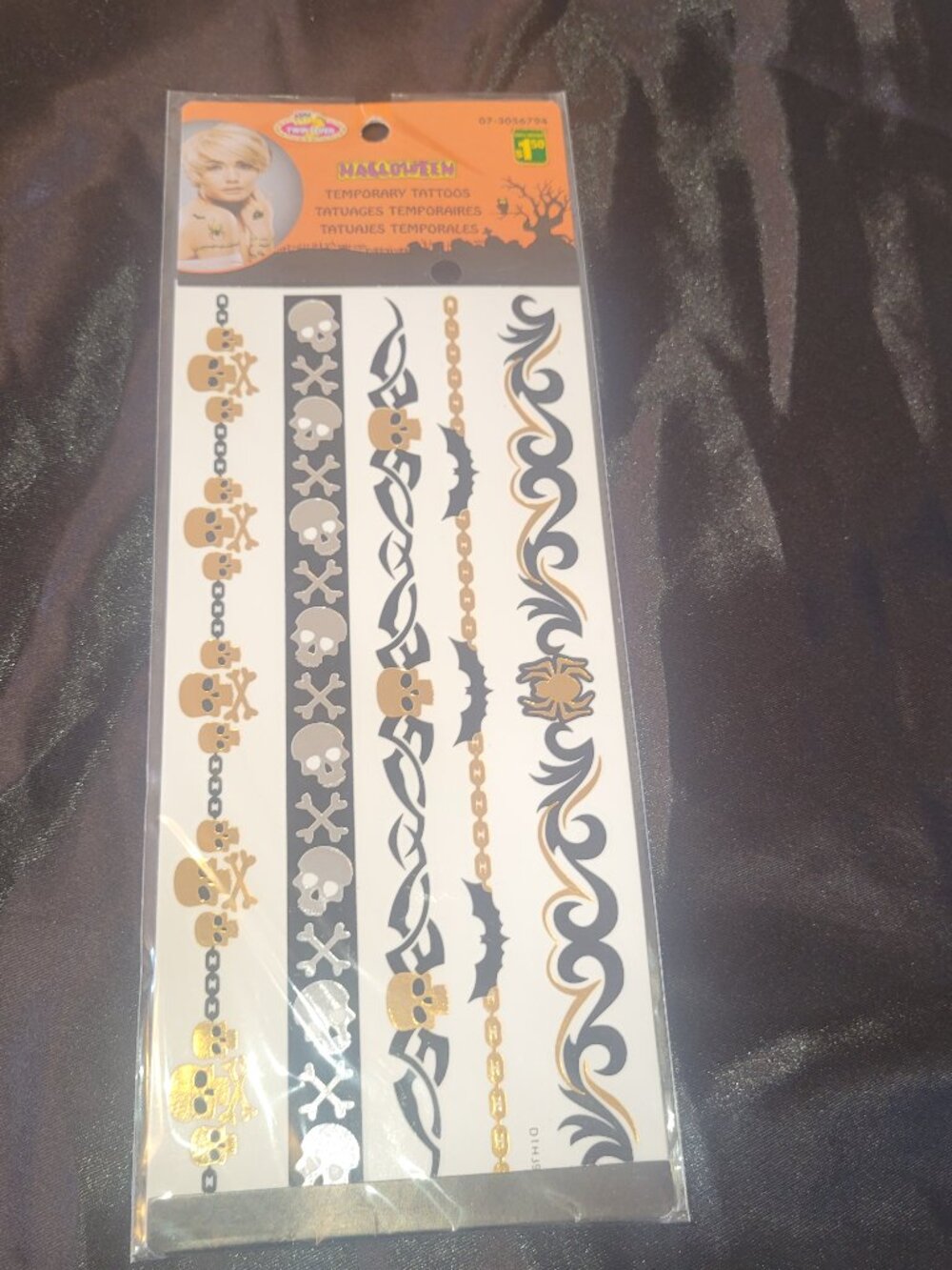 2/$5 Halloween Tattoos